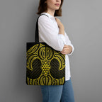 Mahi-dawg Maori Ta Moko Poutama Art Tote Bag - Aussie Hoodie