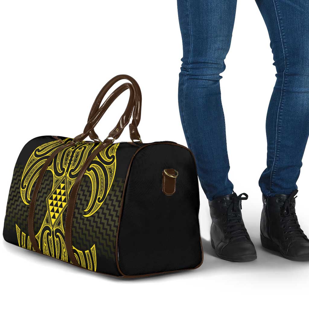 Mahi-dawg Maori Ta Moko Poutama Art Travel Bag - Aussie Hoodie