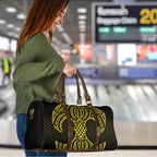 Mahi-dawg Maori Ta Moko Poutama Art Travel Bag - Aussie Hoodie
