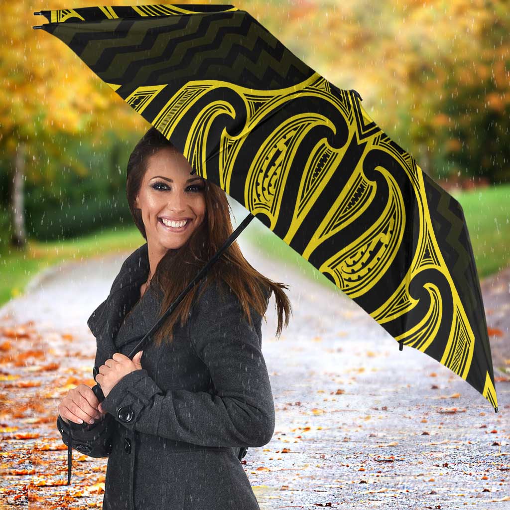 Mahi-dawg Maori Ta Moko Poutama Art Umbrella - Aussie Hoodie