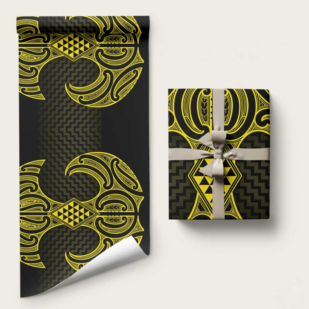 Mahi-dawg Maori Ta Moko Poutama Art Wrapping Paper - Aussie Hoodie
