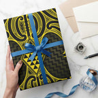 Mahi-dawg Maori Ta Moko Poutama Art Wrapping Paper - Aussie Hoodie