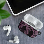 Mawhero Maori Ta Moko Poutama Art AirPods Case - Aussie Hoodie