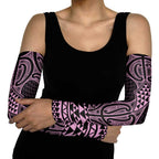 Mawhero Maori Ta Moko Poutama Art Arm Sleeves - Aussie Hoodie