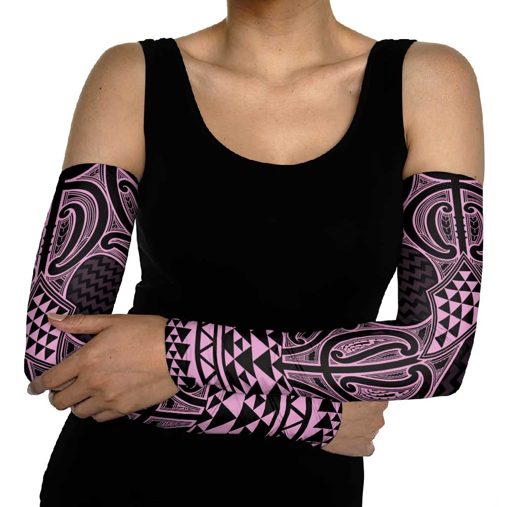 Mawhero Maori Ta Moko Poutama Art Arm Sleeves - Aussie Hoodie