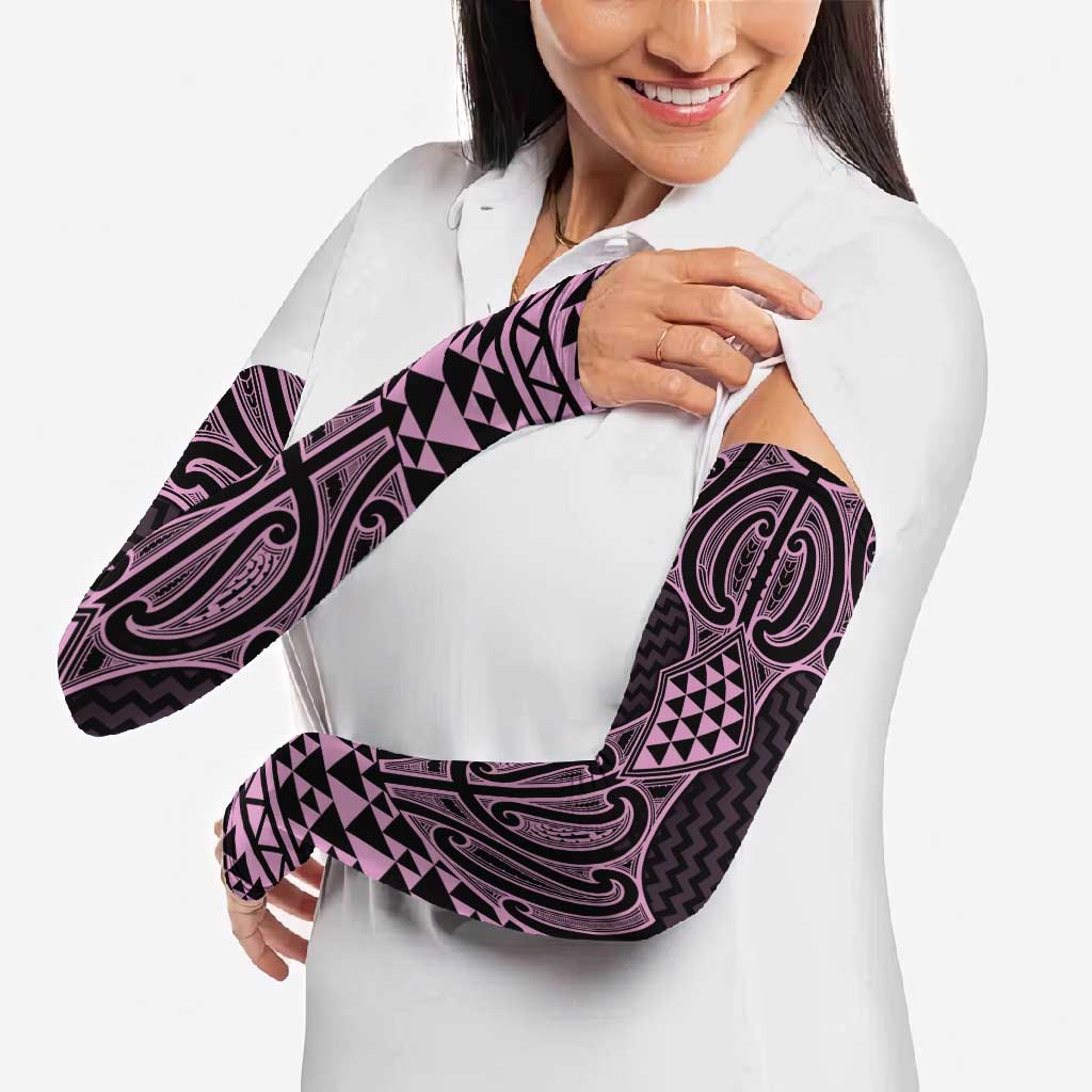 Mawhero Maori Ta Moko Poutama Art Arm Sleeves - Aussie Hoodie