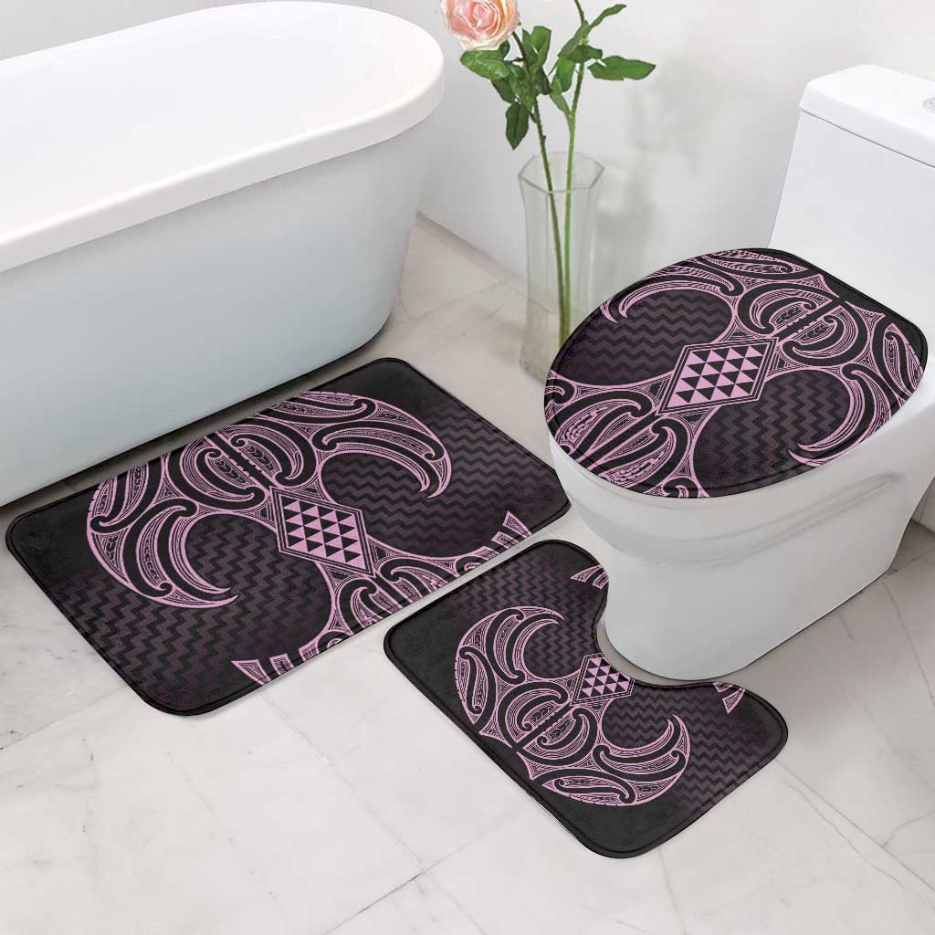 Mawhero Maori Ta Moko Poutama Art Bathroom Set - Aussie Hoodie