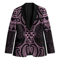 Mawhero Maori Ta Moko Poutama Art Blazer - Aussie Hoodie