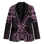 Mawhero Maori Ta Moko Poutama Art Blazer - Aussie Hoodie