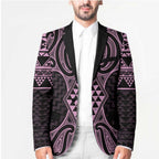 Mawhero Maori Ta Moko Poutama Art Blazer - Aussie Hoodie
