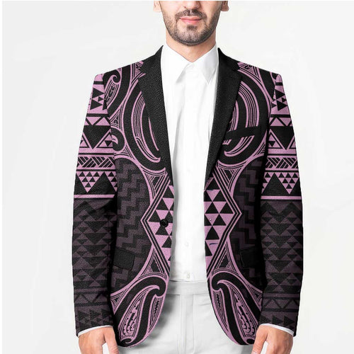 Mawhero Maori Ta Moko Poutama Art Blazer - Aussie Hoodie
