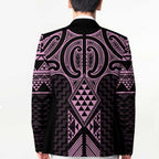 Mawhero Maori Ta Moko Poutama Art Blazer - Aussie Hoodie