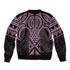 Mawhero Maori Ta Moko Poutama Art Bomber Jacket