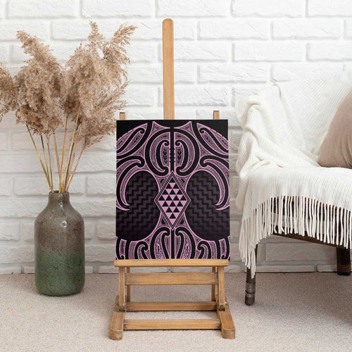 Mawhero Maori Ta Moko Poutama Art Canvas Wall Art