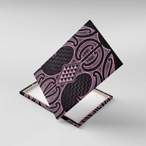 Mawhero Maori Ta Moko Poutama Art Canvas Wall Art