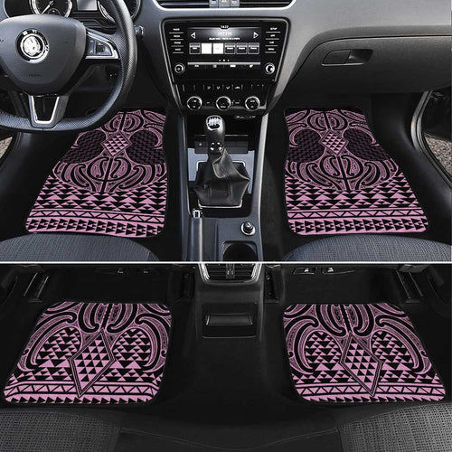 Mawhero Maori Ta Moko Poutama Art Car Mats