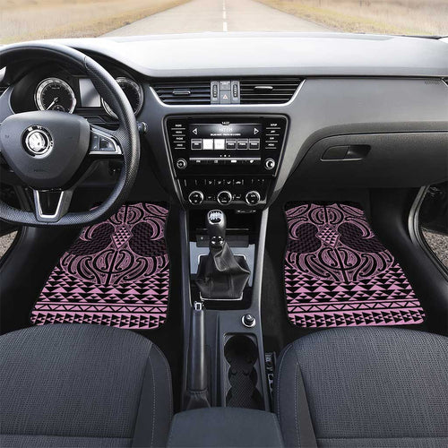Mawhero Maori Ta Moko Poutama Art Car Mats