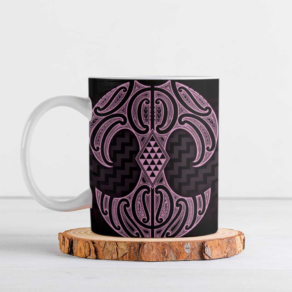 Mawhero Maori Ta Moko Poutama Art Ceramic Mug - Aussie Hoodie