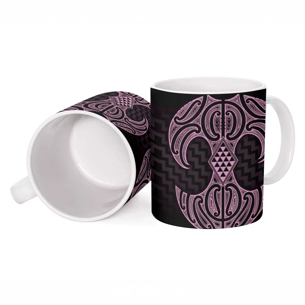 Mawhero Maori Ta Moko Poutama Art Ceramic Mug - Aussie Hoodie