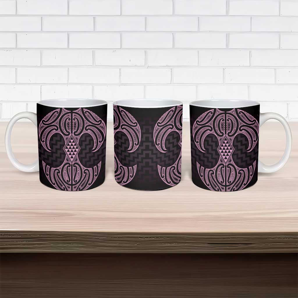 Mawhero Maori Ta Moko Poutama Art Ceramic Mug - Aussie Hoodie
