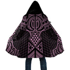 Mawhero Maori Ta Moko Poutama Art Cloak - Aussie Hoodie