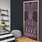 Mawhero Maori Ta Moko Poutama Art Door Cover - Aussie Hoodie