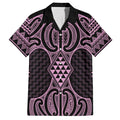 Mawhero Maori Ta Moko Poutama Art Family Matching Puletasi and Hawaiian Shirt