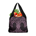 Mawhero Maori Ta Moko Poutama Art Grocery Bag