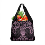 Mawhero Maori Ta Moko Poutama Art Grocery Bag