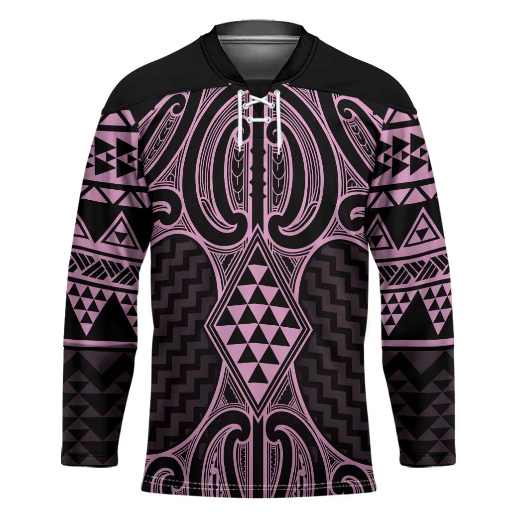 Mawhero Maori Ta Moko Poutama Art Hockey Jersey - Aussie Hoodie