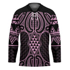 Mawhero Maori Ta Moko Poutama Art Hockey Jersey - Aussie Hoodie