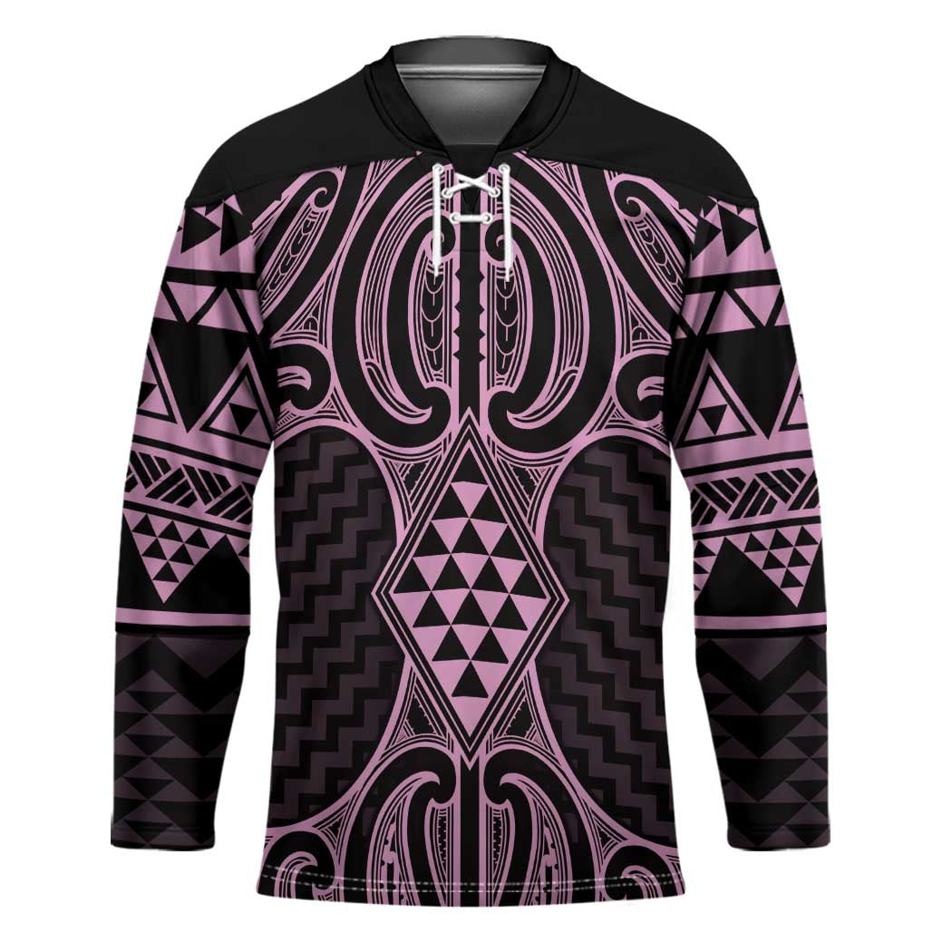 Mawhero Maori Ta Moko Poutama Art Hockey Jersey - Aussie Hoodie