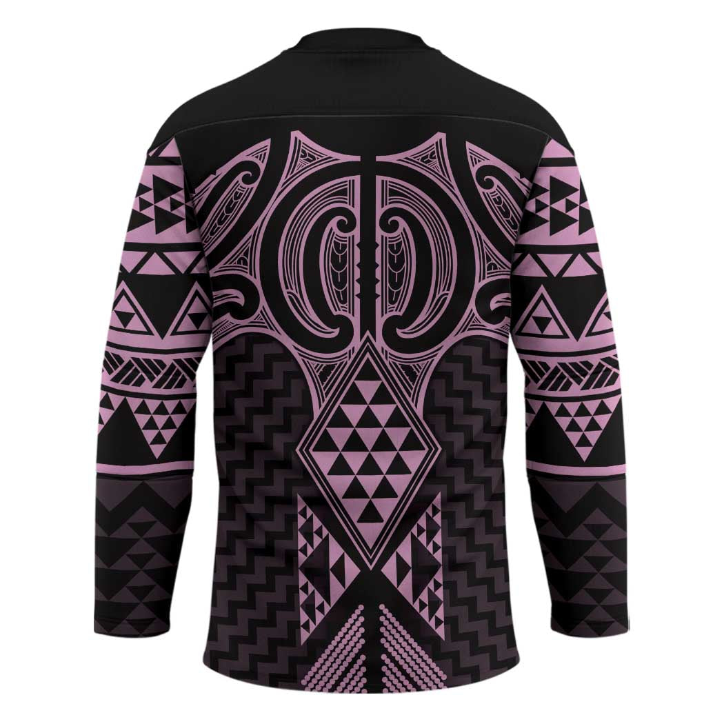 Mawhero Maori Ta Moko Poutama Art Hockey Jersey - Aussie Hoodie