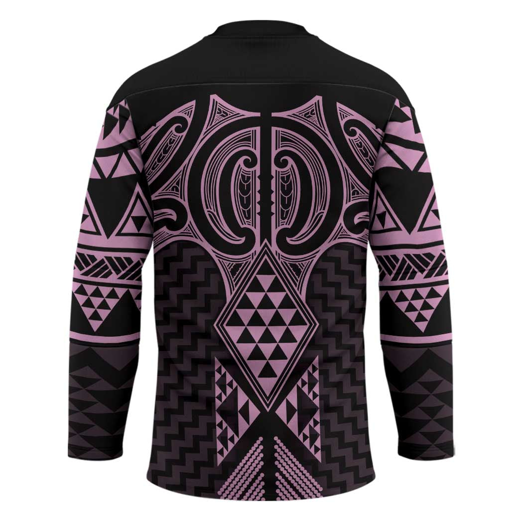 Mawhero Maori Ta Moko Poutama Art Hockey Jersey - Aussie Hoodie
