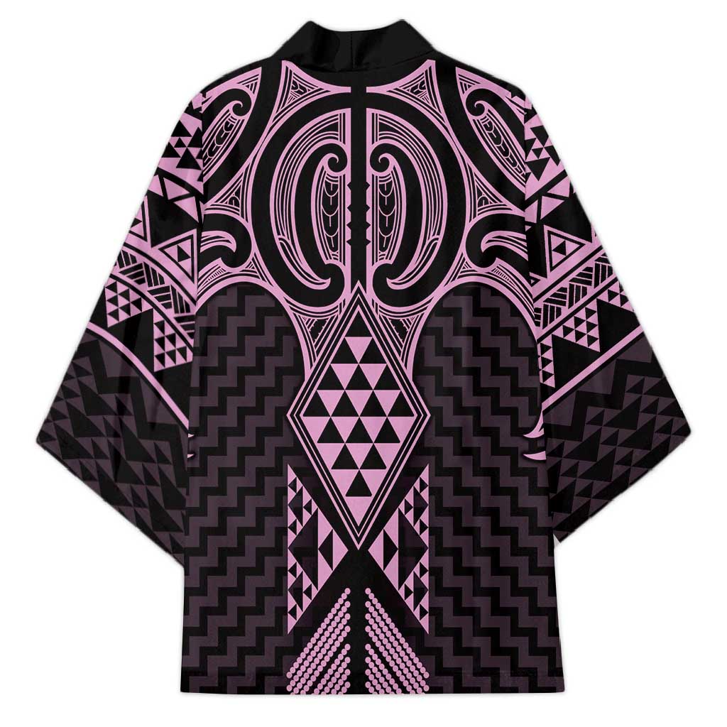 Mawhero Maori Ta Moko Poutama Art Kimono - Aussie Hoodie