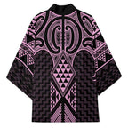 Mawhero Maori Ta Moko Poutama Art Kimono - Aussie Hoodie