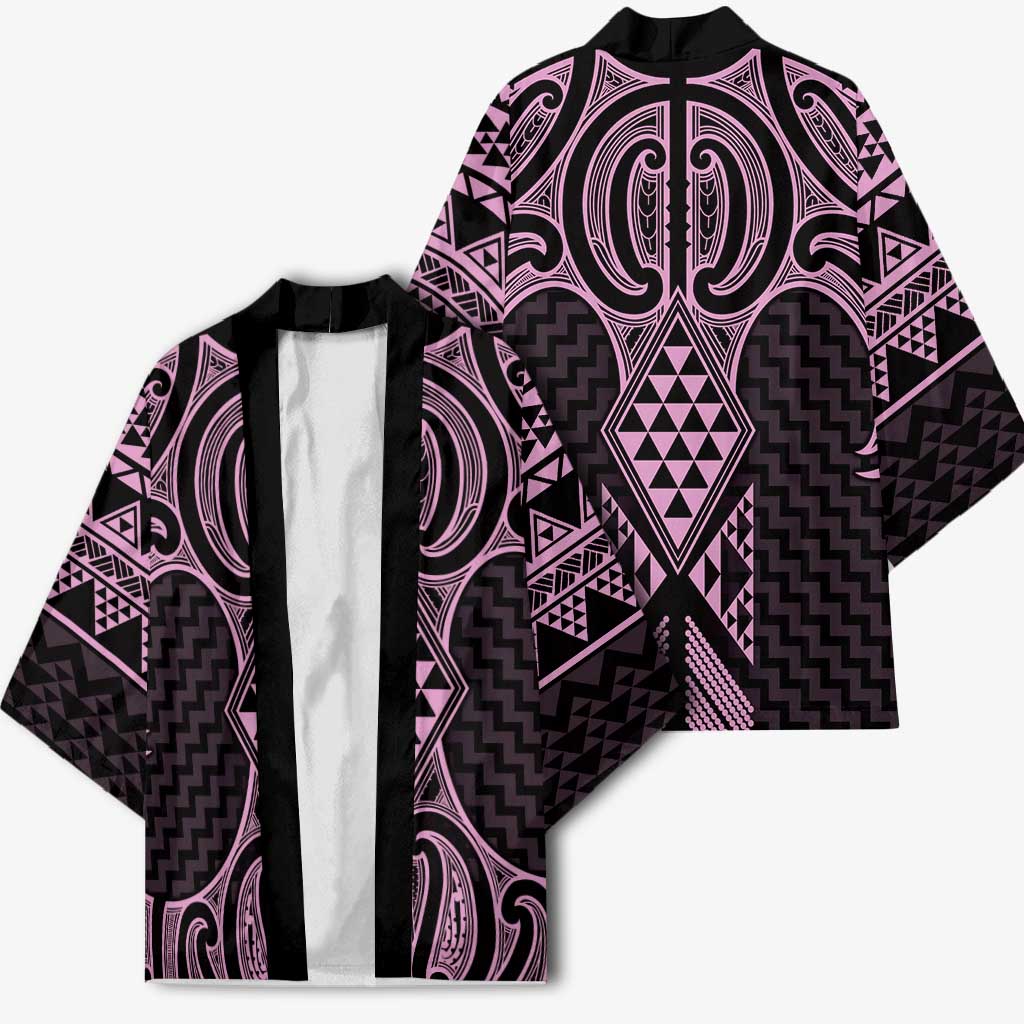 Mawhero Maori Ta Moko Poutama Art Kimono - Aussie Hoodie