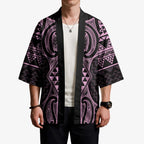 Mawhero Maori Ta Moko Poutama Art Kimono - Aussie Hoodie