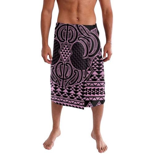 Mawhero Maori Ta Moko Poutama Art Lavalava