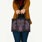 Mawhero Maori Ta Moko Poutama Art Leather Bag - Aussie Hoodie