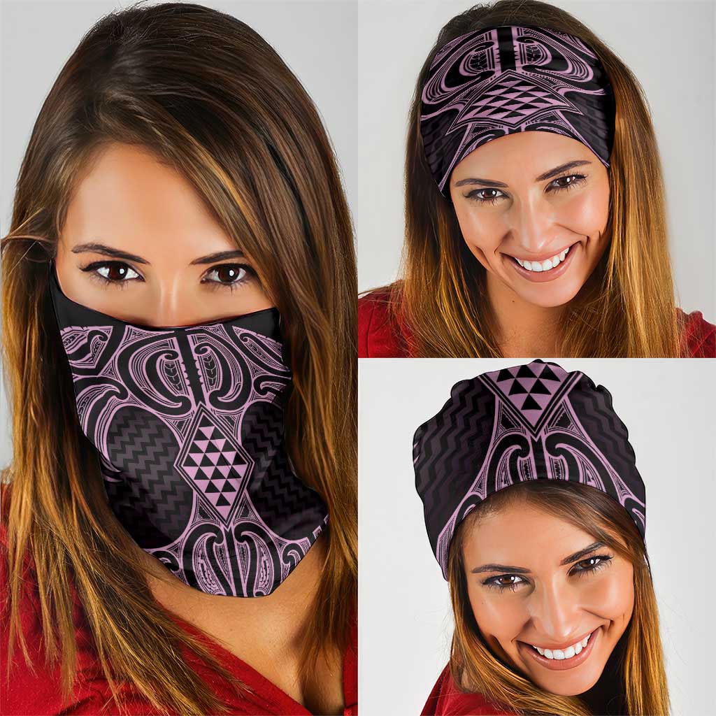 Mawhero Maori Ta Moko Poutama Art Neck Gaiter - Aussie Hoodie