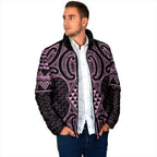 Mawhero Maori Ta Moko Poutama Art Padded Jacket - Aussie Hoodie