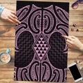 Mawhero Maori Ta Moko Poutama Art Puzzle - Aussie Hoodie