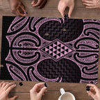 Mawhero Maori Ta Moko Poutama Art Puzzle - Aussie Hoodie