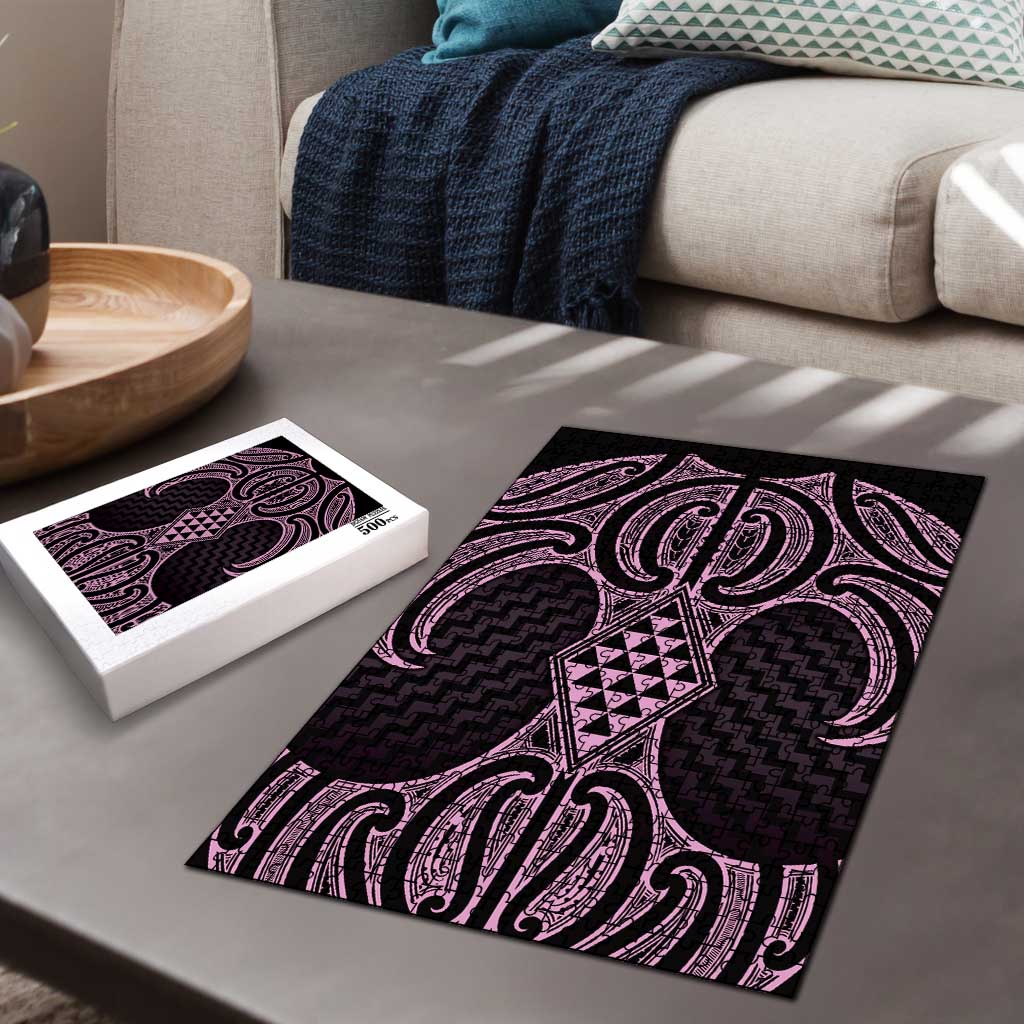 Mawhero Maori Ta Moko Poutama Art Puzzle - Aussie Hoodie