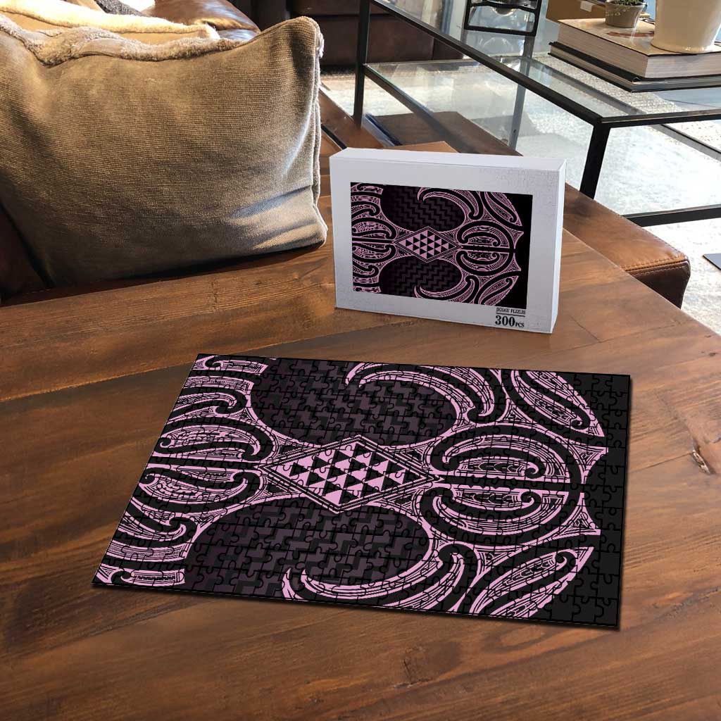 Mawhero Maori Ta Moko Poutama Art Puzzle - Aussie Hoodie