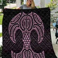 Mawhero Maori Ta Moko Poutama Art Quilt