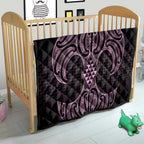 Mawhero Maori Ta Moko Poutama Art Quilt