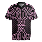 Mawhero Maori Ta Moko Poutama Art Rugby Jersey