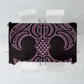 Mawhero Maori Ta Moko Poutama Art Tablecloth